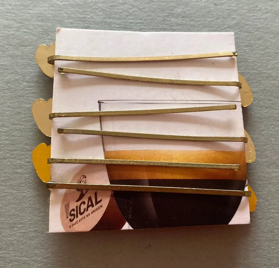 ⭕⭕Pinzas para el cabello vintage, retro, años 80 (6 unidades), estilo coreano – photo 2
